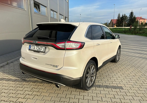 Ford EDGE cena 96000 przebieg: 103000, rok produkcji 2017 z Tarnów małe 704